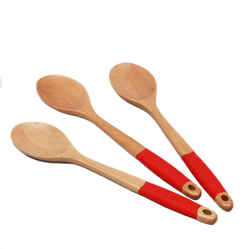 Chef Craft Wood Cooking Spoon Set & Reviews Wayfair